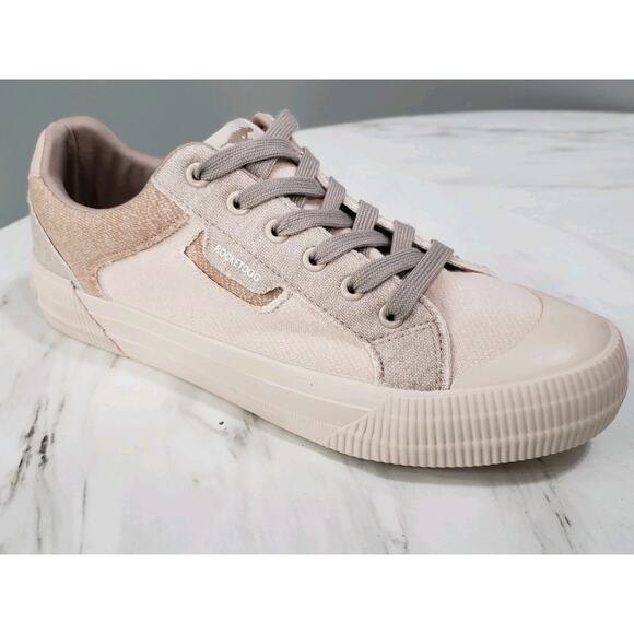 NEW SIZE 11 - Rocket Dog Women's Cheery Sneaker COLOR BLOCK PINK MAUVE PASTEL - Picture 5 of 7